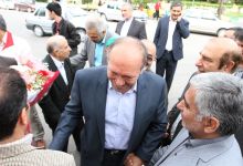 گزارش تصویری از استقبال دانشگاهیان و مردم شاهرود  از پروفسور علی اکبر جلالی  در دانشگاه صنعتی شاهرود